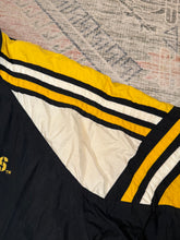Load image into Gallery viewer, Vintage 90s Pittsburgh Steelers Starter Zip Up Puffy Jacket (2XL)