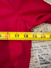 Load image into Gallery viewer, Vintage 70s Red Button Up Shirt With Belt (WM)