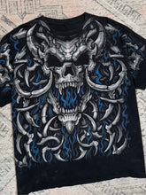 Load image into Gallery viewer, 2007 Liquid Blue Skull All Over Print Shirt (2XL)