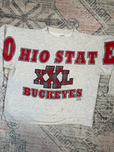 Load image into Gallery viewer, Vintage Distressed Ohio State Buckeyes Spellout Crewneck (L)