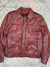 Load image into Gallery viewer, Vintage 70s/80s Rossino Maroon Jacket (S)