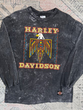 Load image into Gallery viewer, Vintage Early 90s Harley Davidson Stonewashed Longsleeve (M)