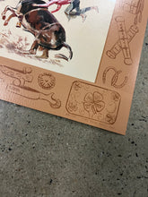 Load image into Gallery viewer, Vintage 1981 Wrangler Professional Rodeo Cowboys Association Big Poster (24x37inch)