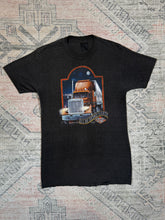 Load image into Gallery viewer, Vintage 1988 3D Emblem Truckers Only I’ll Be Home Early T-Shirt (S)