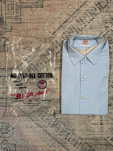 Load image into Gallery viewer, True Vintage Deadstock BVD Blue Dress Shirt (M)