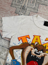 Load image into Gallery viewer, Vintage 1993 Taz’s Gym Kids Tee (Youth S)