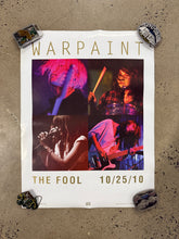 Load image into Gallery viewer, 2010 Warpaint The Fool Album Poster (18x24)