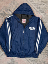 Load image into Gallery viewer, Vintage Penn State Fleece Lined Rain Jacket (L)