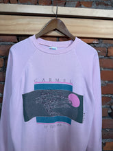 Load image into Gallery viewer, Vintage Pink 80s Carmel By The Sea Crewneck (WL)