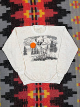 Load image into Gallery viewer, Vintage 1989 Sunset Deer Crewneck (L)