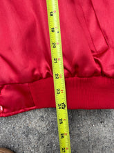 Load image into Gallery viewer, Vintage 90s Bill Elliot Budweiser Nascar Satin Jacket (XL)