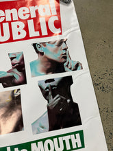 Load image into Gallery viewer, Vintage 1986 General Public Hand to Mouth Poster (24x36)
