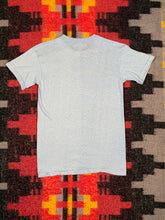 Load image into Gallery viewer, True Vintage 70s Save The Black Hawk Spring Shirt (S 16x24)
