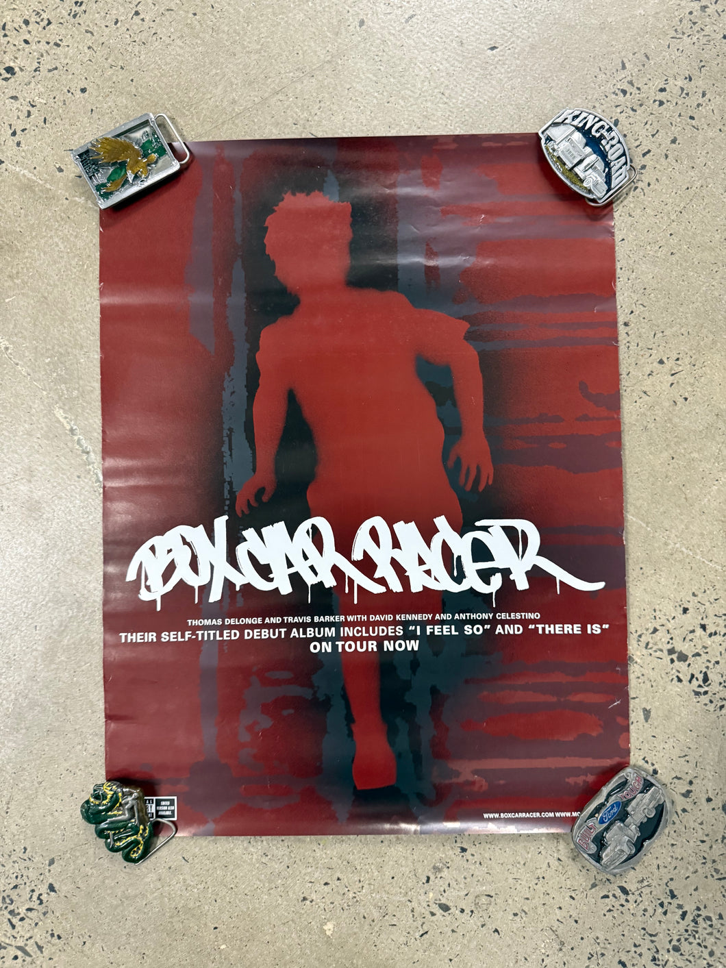 2001 Box Car Racer Double Sided Poster (18x24)