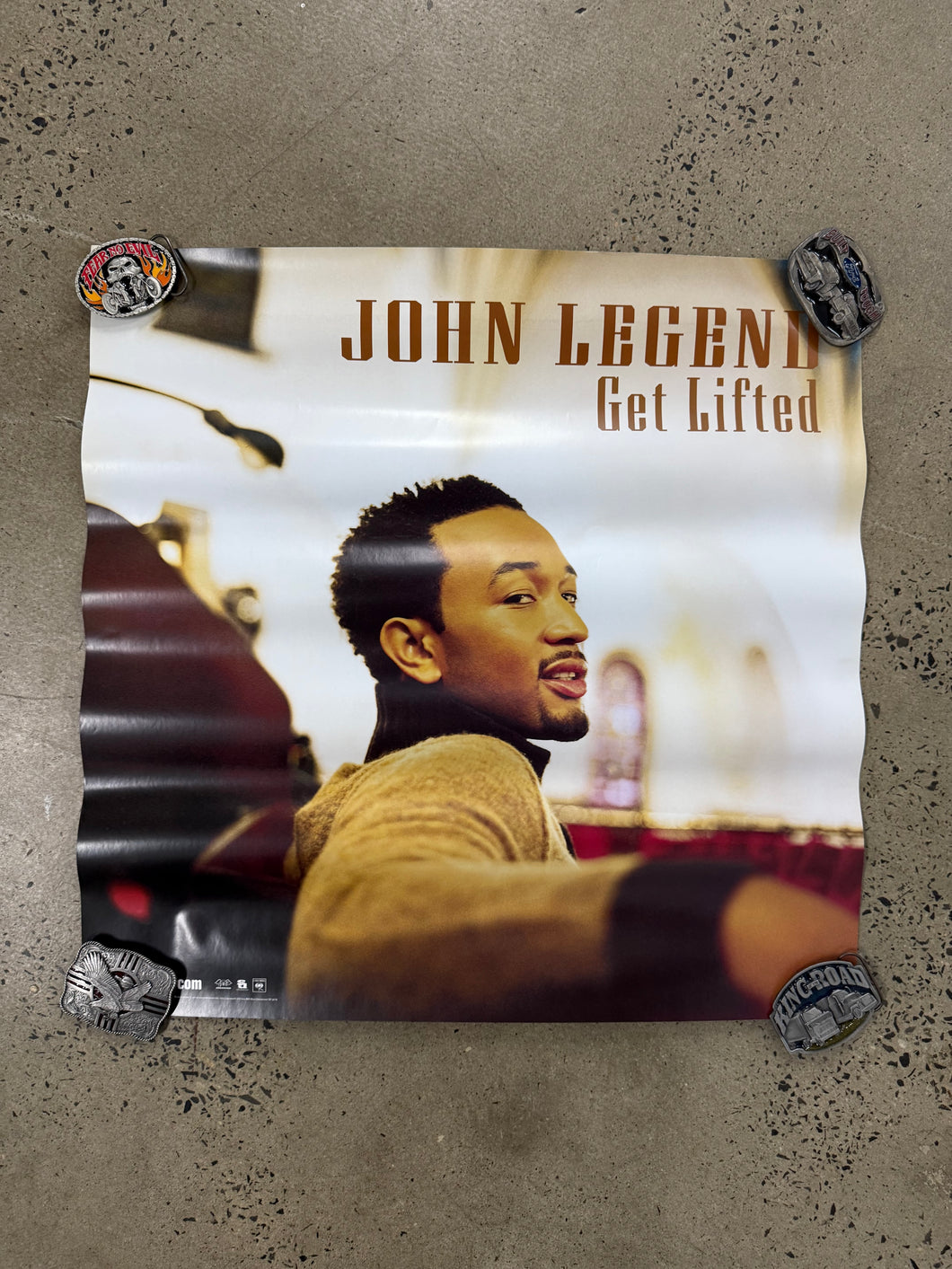 2004 John Legend Get Lifted Album Promo Poster (24x24)