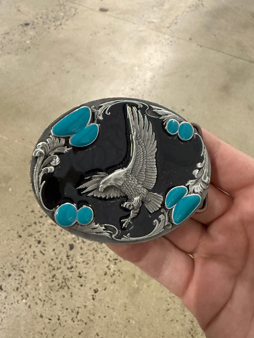 Vintage Soaring Eagle Belt Buckle