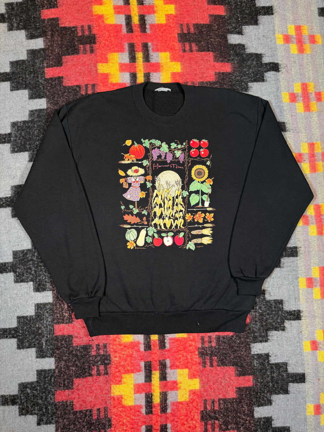 Vintage 90s Harvest Moon Crewneck (M)