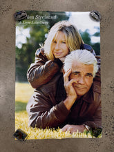 Load image into Gallery viewer, Vintage 1999 Barbra Streisand A Love Like Ours Double Sided Poster (24x36)
