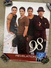 Load image into Gallery viewer, Vintage 2000 98 Degrees Double Sided Band Poster (18x24)
