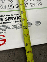 Load image into Gallery viewer, Vintage 1980 General Tire Calendar (17x26.5inch)(Missing Pages)
