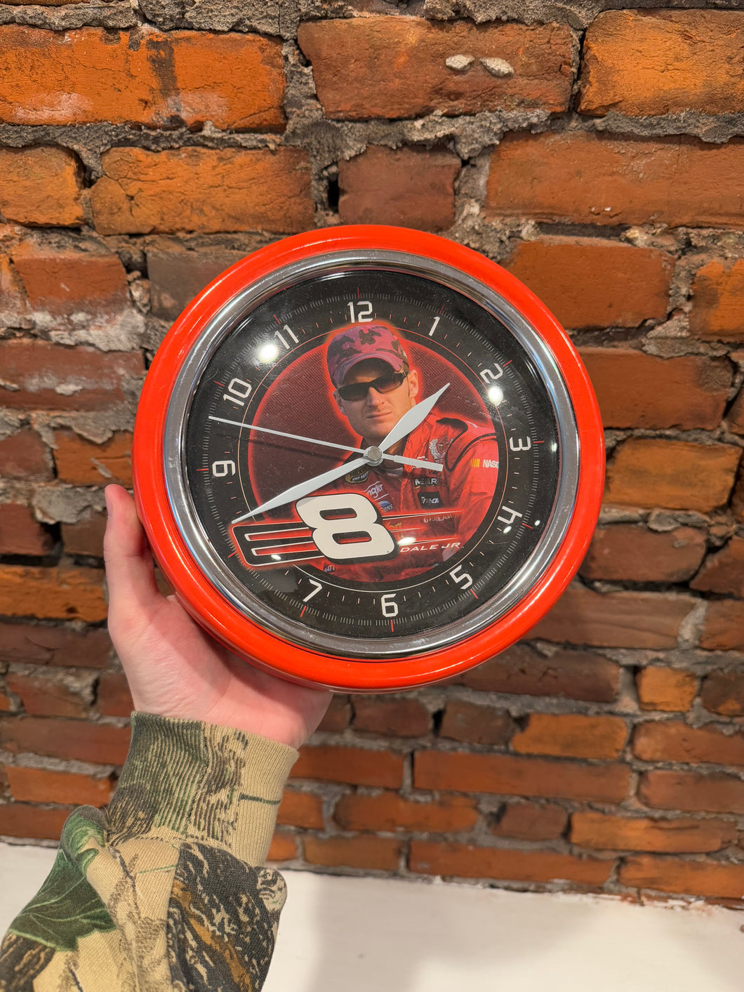 2000s Dale Jr Nascar Clock