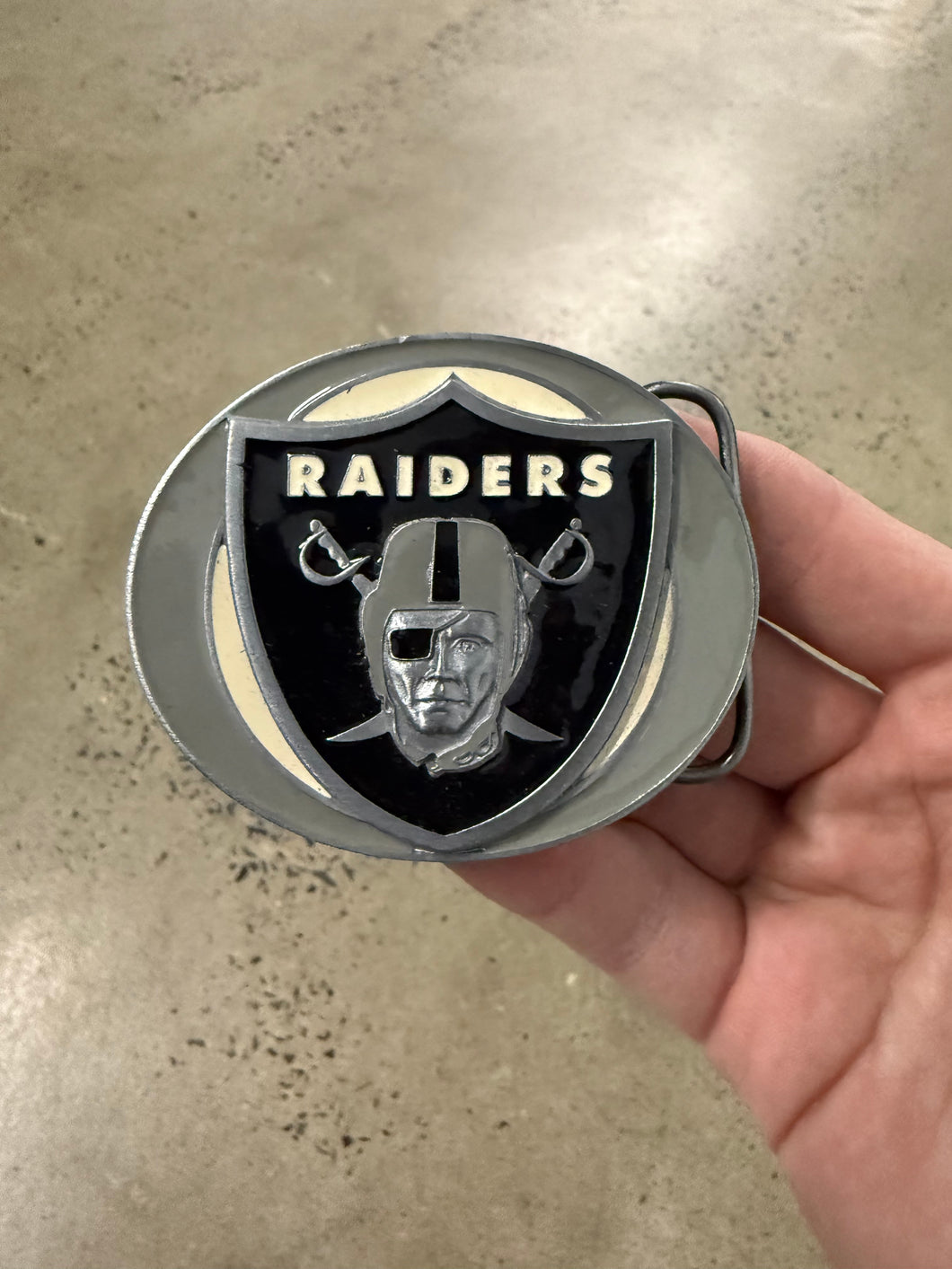 2000s Raiders Belt Buckle