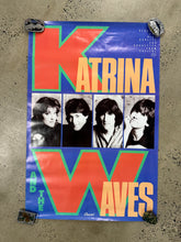 Load image into Gallery viewer, Vintage 80s Katrina and the Waves Band Poster (24x36)
