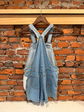 Load image into Gallery viewer, Vintage 90s True Blue Patchwork Womens Overalls (WM)
