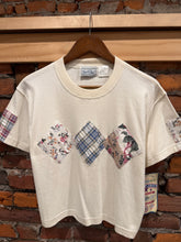 Load image into Gallery viewer, Vintage 90s True Blue Patchwork Shirt (WM)
