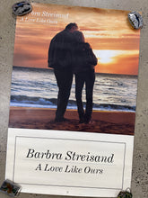 Load image into Gallery viewer, Vintage 1999 Barbra Streisand A Love Like Ours Double Sided Poster (24x36)
