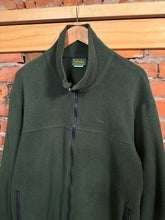 Load image into Gallery viewer, 2000s Cabela’s Green Fleece Zip Up (L)
