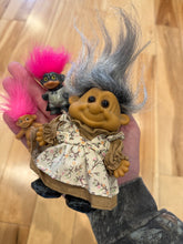 Load image into Gallery viewer, Lot of 3 Vintage Troll Dolls
