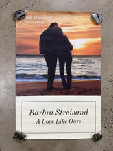 Load image into Gallery viewer, Vintage 1999 Barbra Streisand A Love Like Ours Double Sided Poster (24x36)
