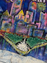 Load image into Gallery viewer, Vintage 1992 Pittsburgh Bedazzled Hand Painted Lee Jean Jacket (M)
