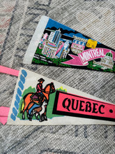 Load image into Gallery viewer, Lot of 2 Vintage Canada Pennants
