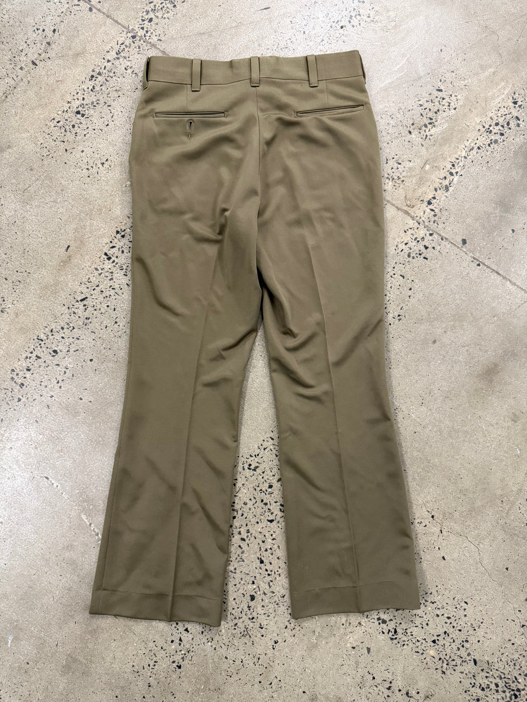 Vintage 70s Farah Tan Flare Pants (34x31)