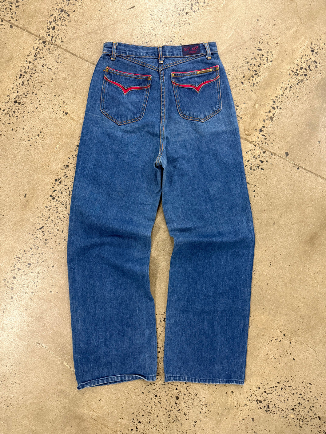 Vintage 70s Brittania High Rise Jeans (26x29)