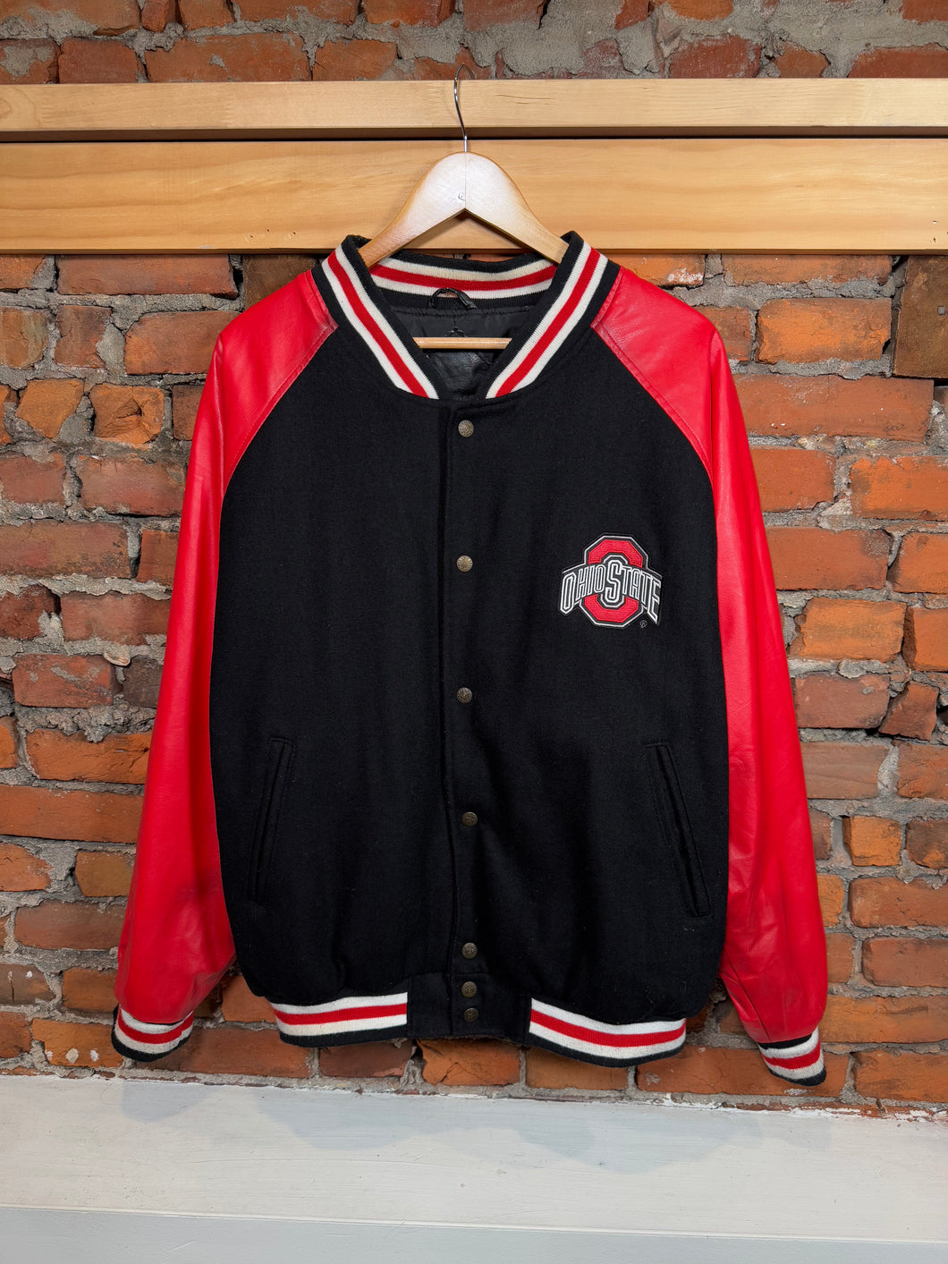 Y2K Ohio State Letterman Jacket (L)