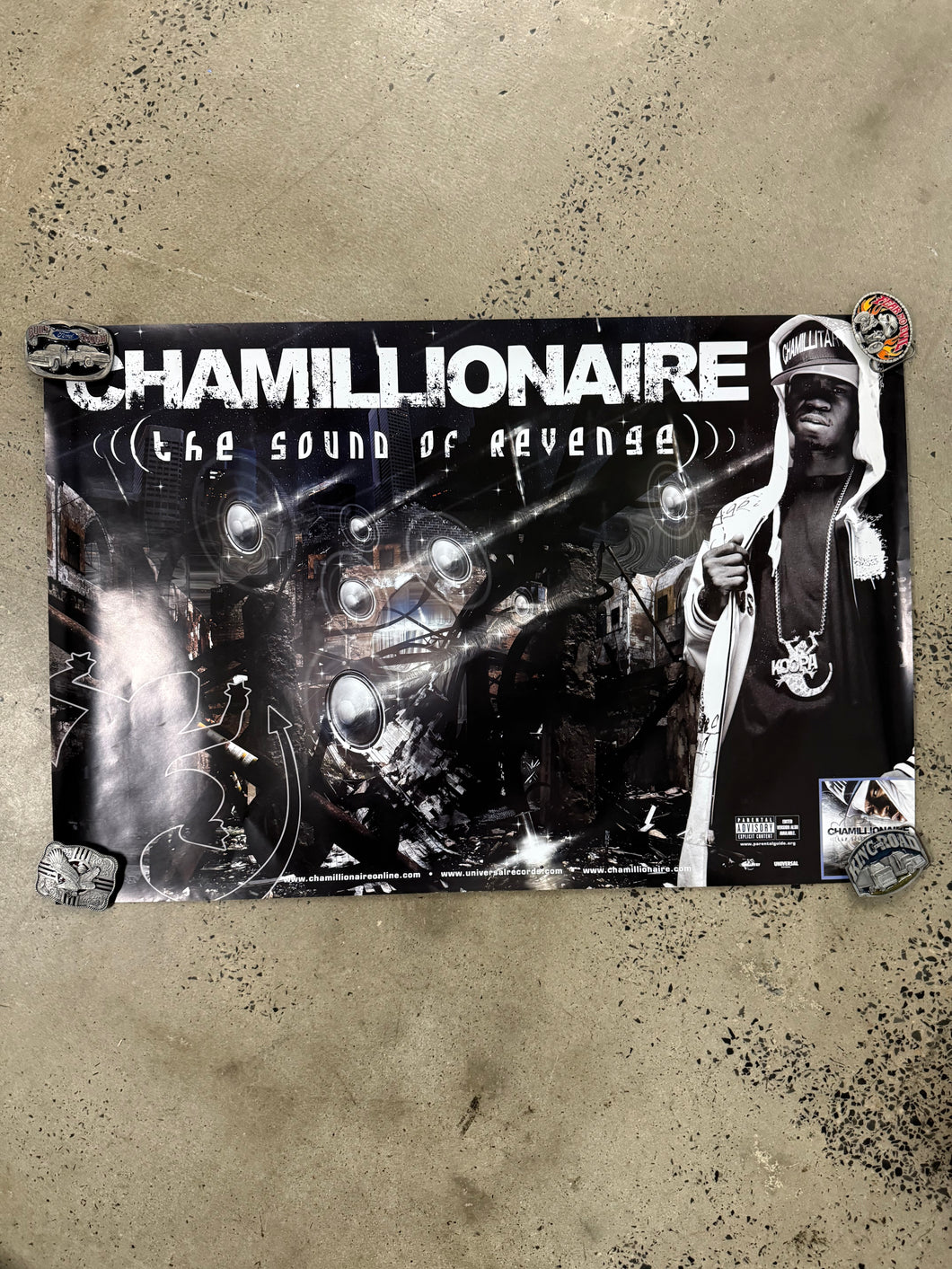 2005 Chamillionaire The Sound of Revenge Poster (36x24)