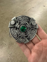 Load image into Gallery viewer, 2000s Motorcycle Engine Circle Belt Buckle
