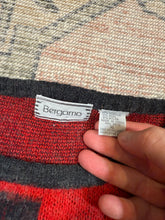 Load image into Gallery viewer, Vintage 80s Bergamo Red And Black Sweater (WXL)
