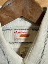 Load image into Gallery viewer, Vintage 70s Arrow Knits Striped Collared Shirt (M)
