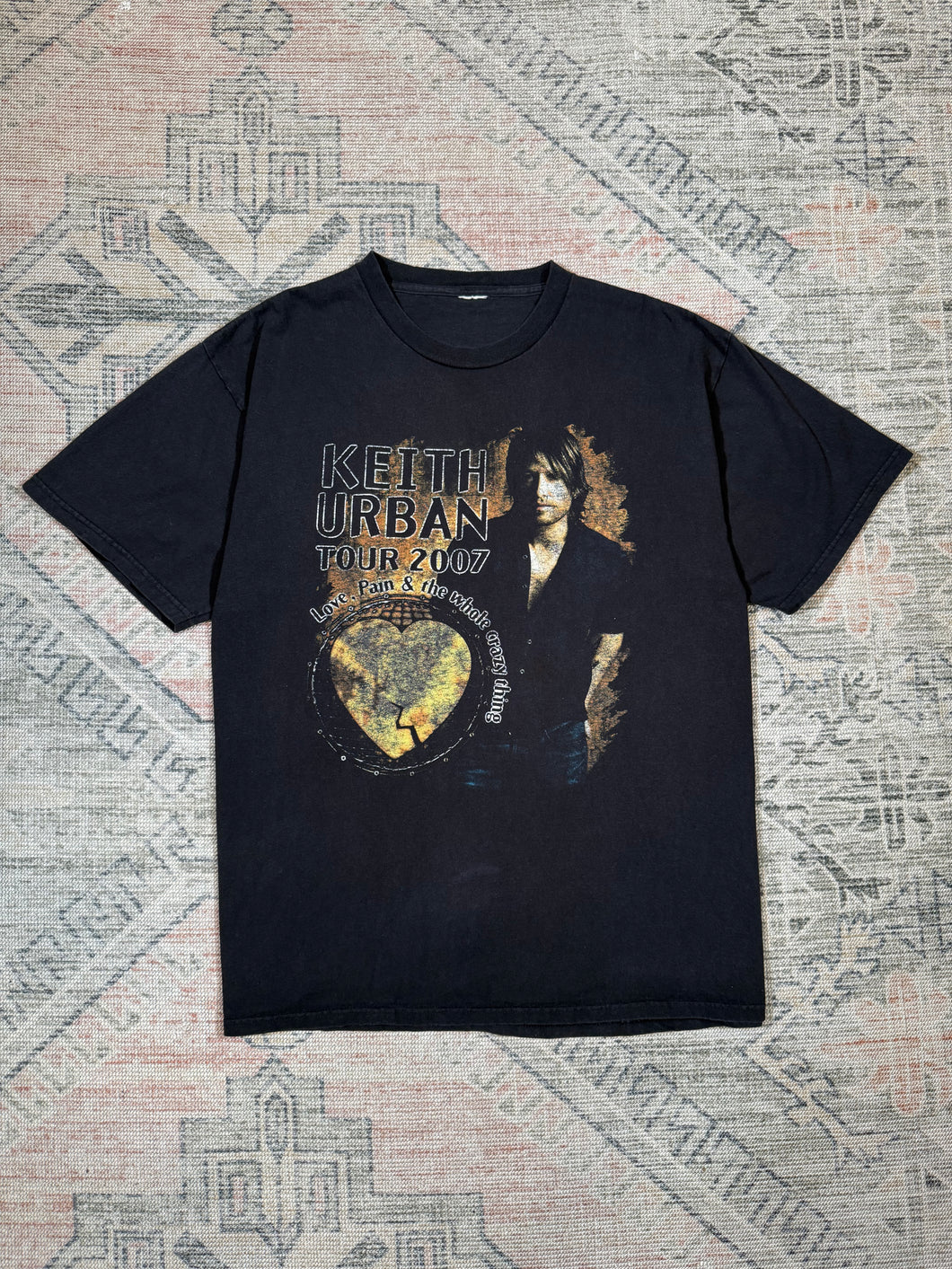 2007 Keith Urban Double Sided Concert Tee (XL)