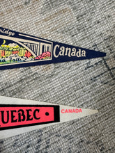 Load image into Gallery viewer, Lot of 2 Vintage Canada Pennants

