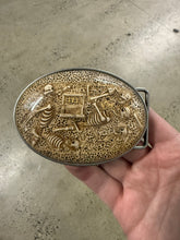Load image into Gallery viewer, 2000s Buried Skeletons 3D Belt Buckle
