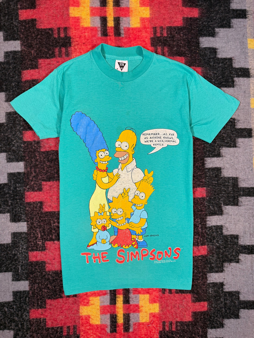 Vintage 1990 The Simpsons Tee (S)
