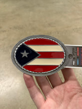 Load image into Gallery viewer, 2000s Puerto Rico Flag Unworn Belt Buckle

