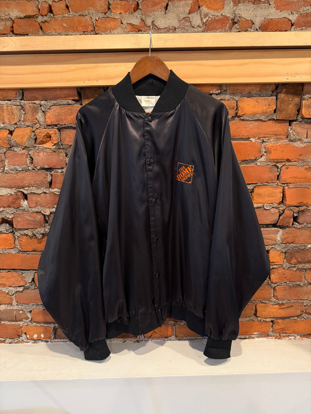 Vintage Home Depot Satin Jacket (XXL)