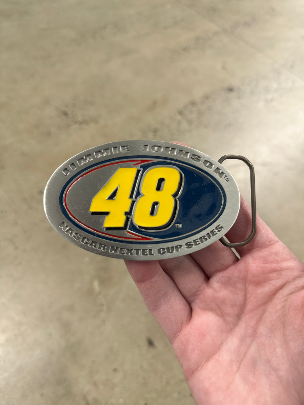 2000s Jimmie Johnson Belt Buckle