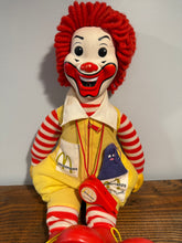 Load image into Gallery viewer, Vintage 1978 Ronald McDonald Plush
